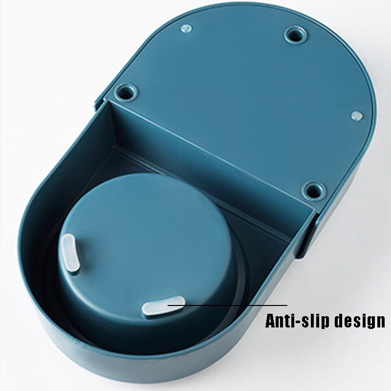 Pet Feeder Bowl & Stable Automatic Water Station