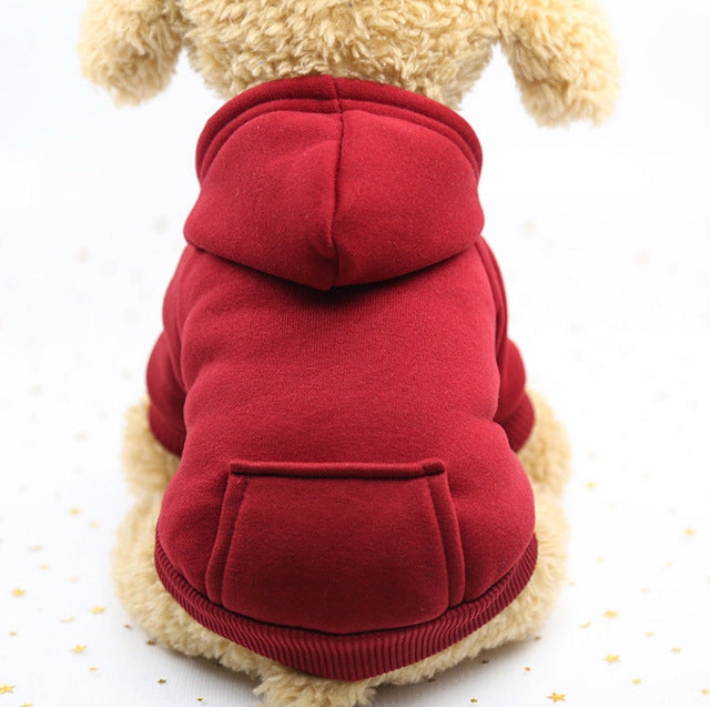 Dog Hoodies for Small Pets | Warm Winter Coverage