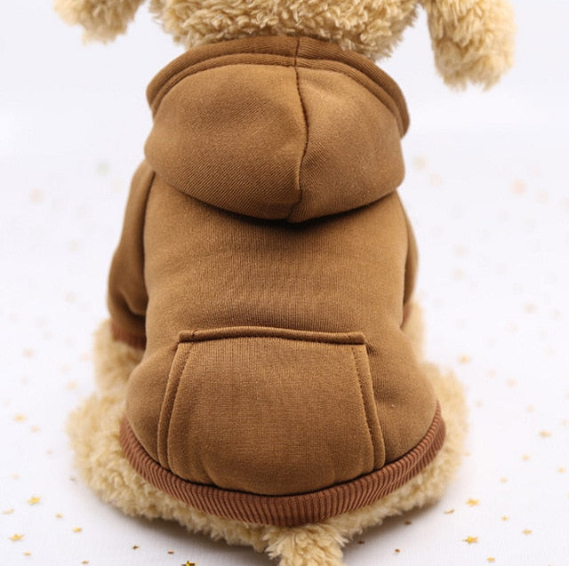 Dog Hoodies for Small Pets | Warm Winter Coverage