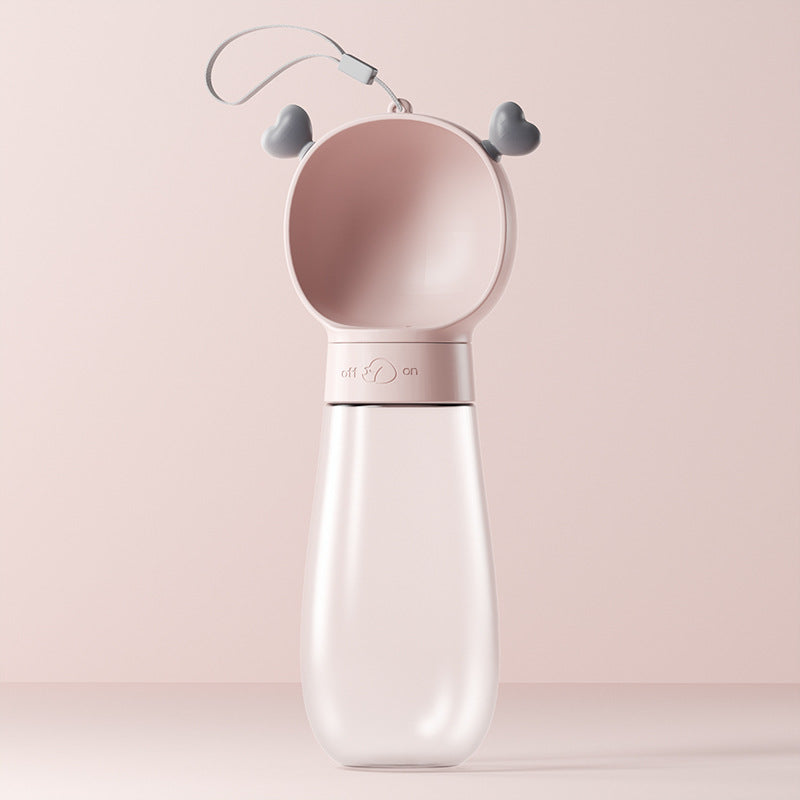 Portable Dog Water Bottle With Integrated Drinking Cup