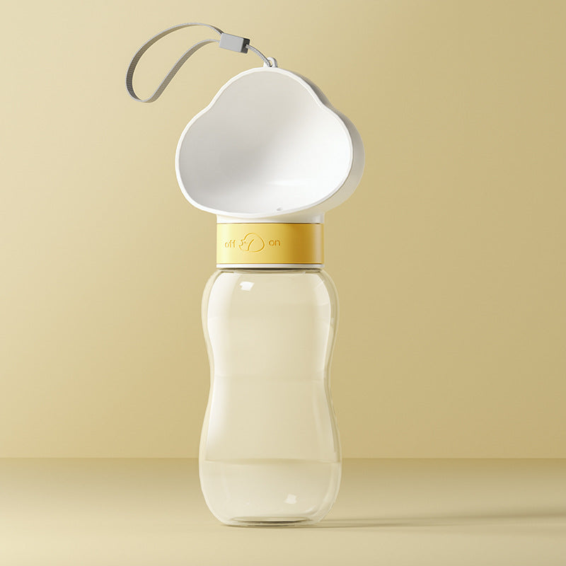 Portable Dog Water Bottle With Integrated Drinking Cup