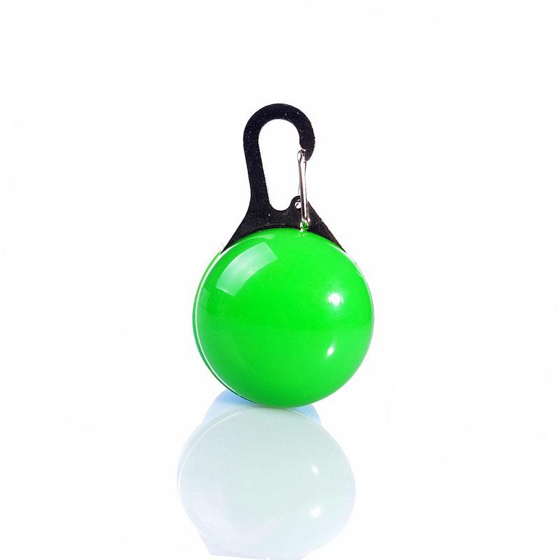 LED Dog Collar Light Clip-On Glow Pendant for Night Walks