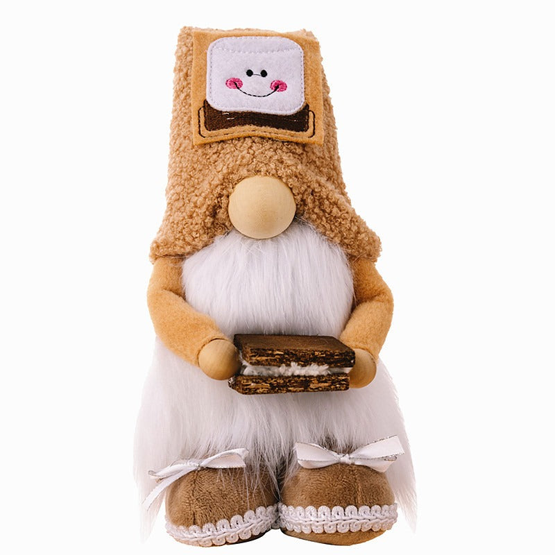 Plush Gnome Ornament for Cozy, Whimsical Home Decor