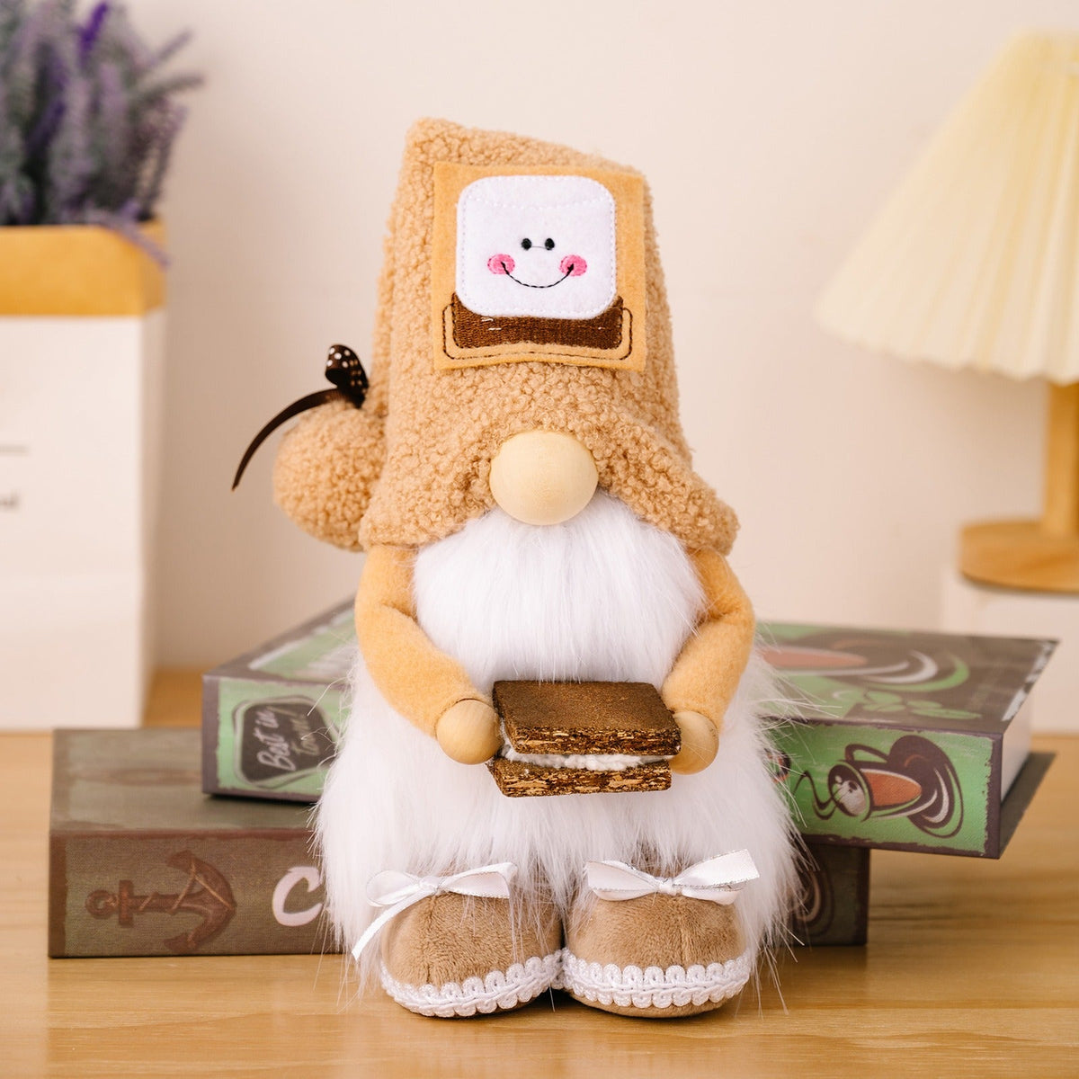 Plush Gnome Ornament for Cozy, Whimsical Home Decor