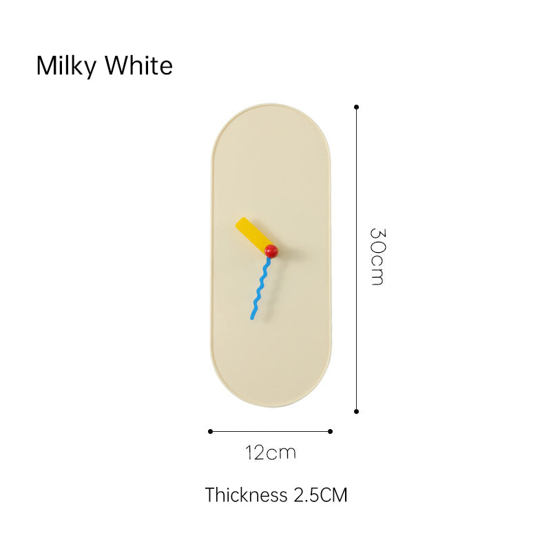 Dopamine Wall Clock for Playful Modern Home Decor