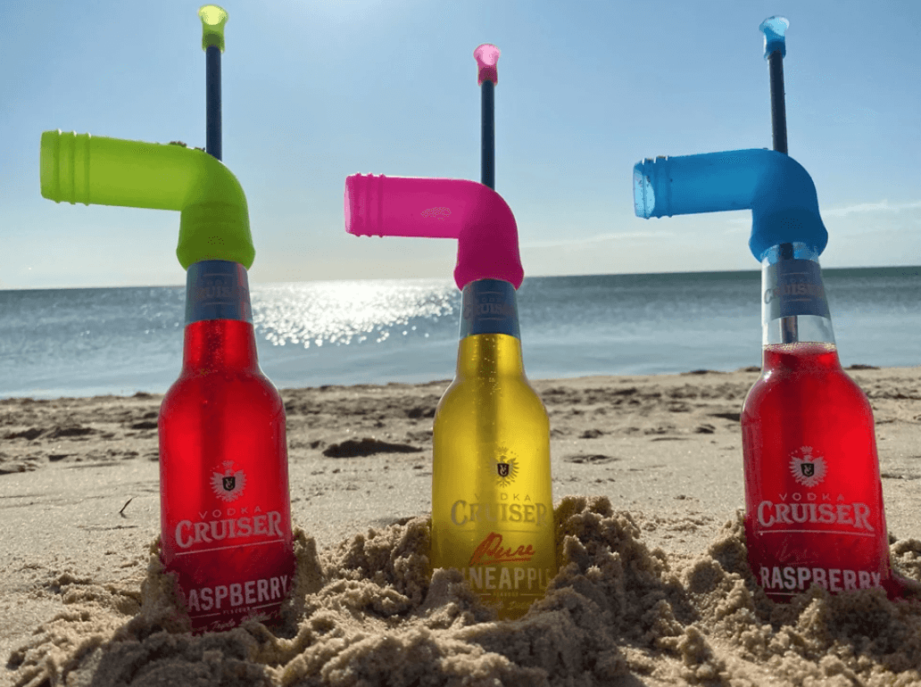 Beer Snorkel Dispenser: Sip Bottled Beer Mess-Free