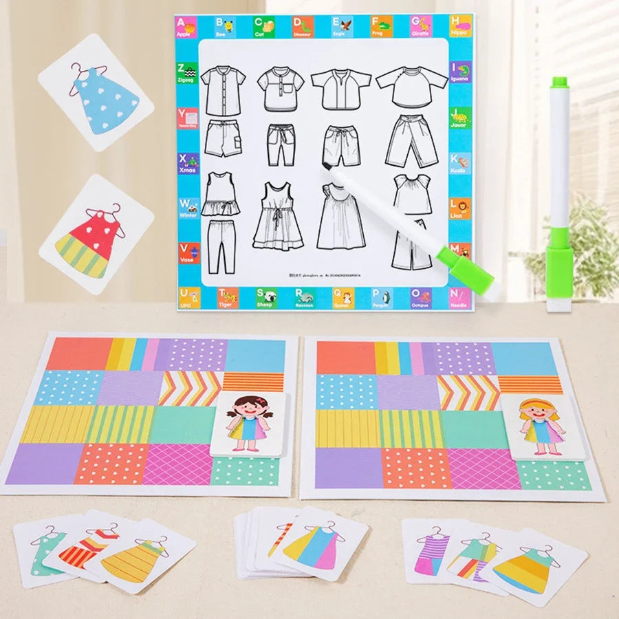 Dressing-Up Board Game for Kids | Logic & Quick Thinking