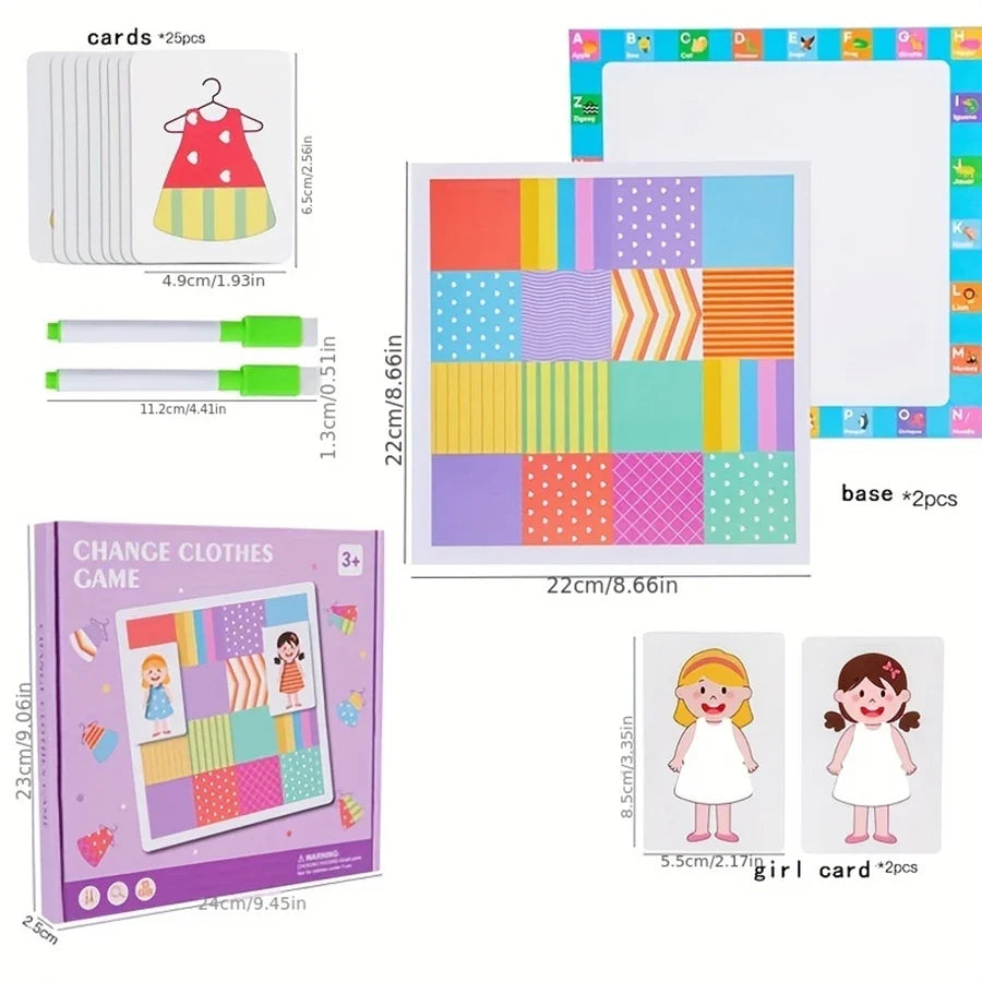 Dressing-Up Board Game for Kids | Logic & Quick Thinking