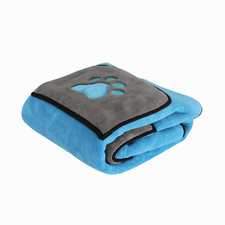 Pet Bath Towel Blanket for Fast, Cozy Post-Bath Drying