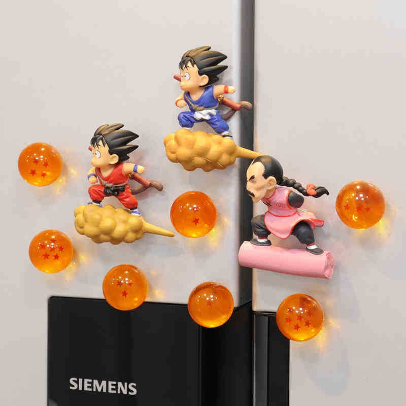 Dragon Ball Fridge Magnets for Notes, Photos & Decor