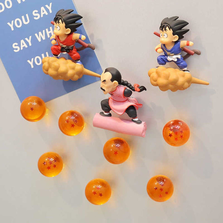 Dragon Ball Fridge Magnets for Notes, Photos & Decor