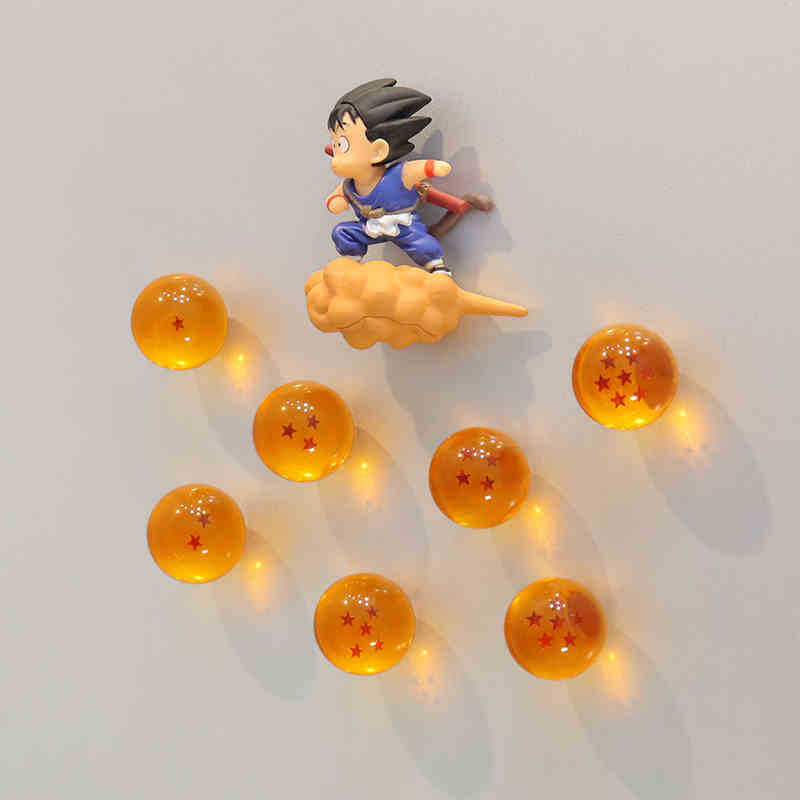 Dragon Ball Fridge Magnets for Notes, Photos & Decor