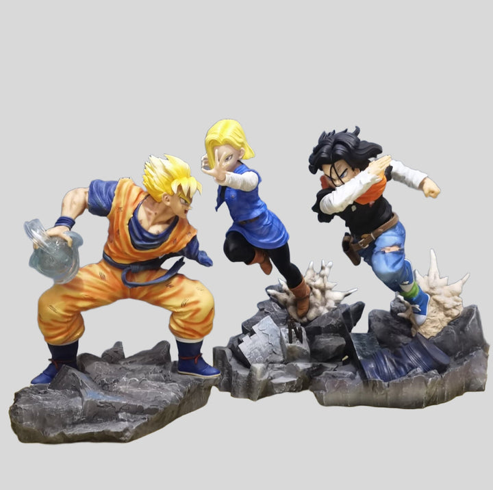 Dragon Ball Figurine Set for Dynamic Anime Displays