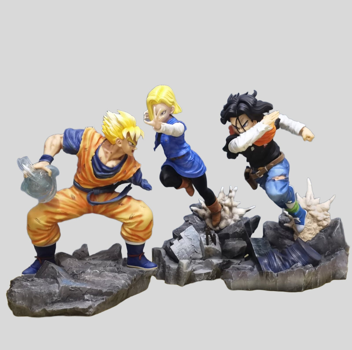 Dragon Ball Figurine Set for Dynamic Anime Displays