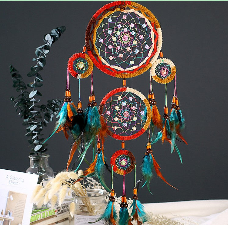 Dream Catcher Wall Decor for Colorful Kids' Bedrooms