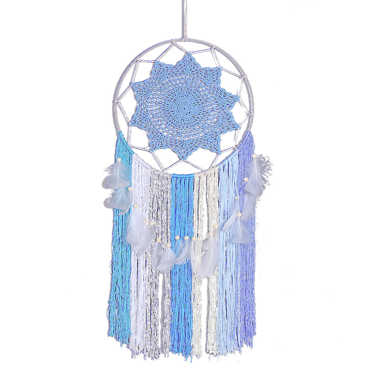 Dream Catcher Ornament for Calm Bohemian Bedroom Decor