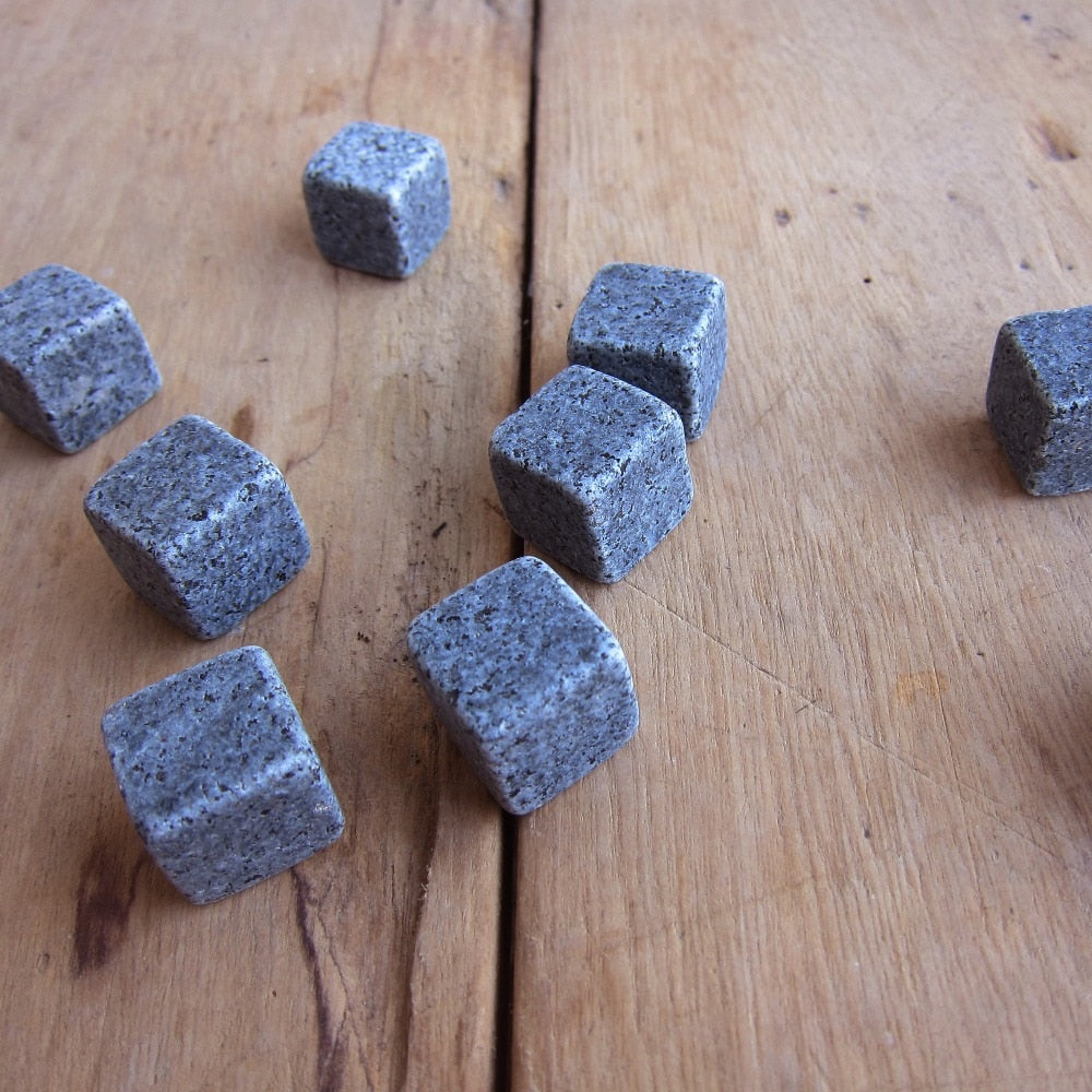 Reusable Natural Whisky Stones That Chill Without Dilution