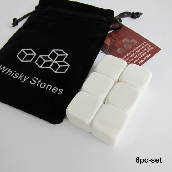 Reusable Natural Whisky Stones That Chill Without Dilution