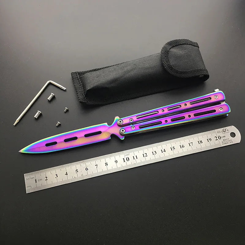 Butterfly Training Knife: Dull Practice Flipper Kit