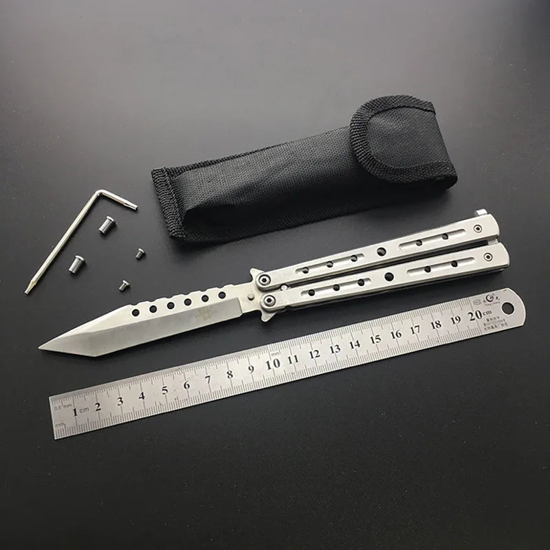 Butterfly Training Knife: Dull Practice Flipper Kit