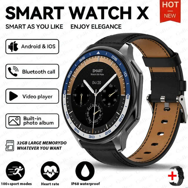 Smartwatch with Bluetooth Calling & Offline Music Playback