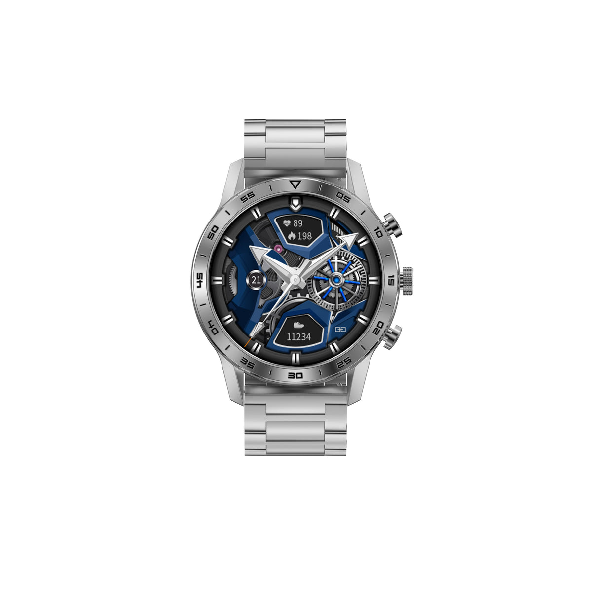 Men's Smartwatch with Heart Rate & Blood Oxygen Tracking