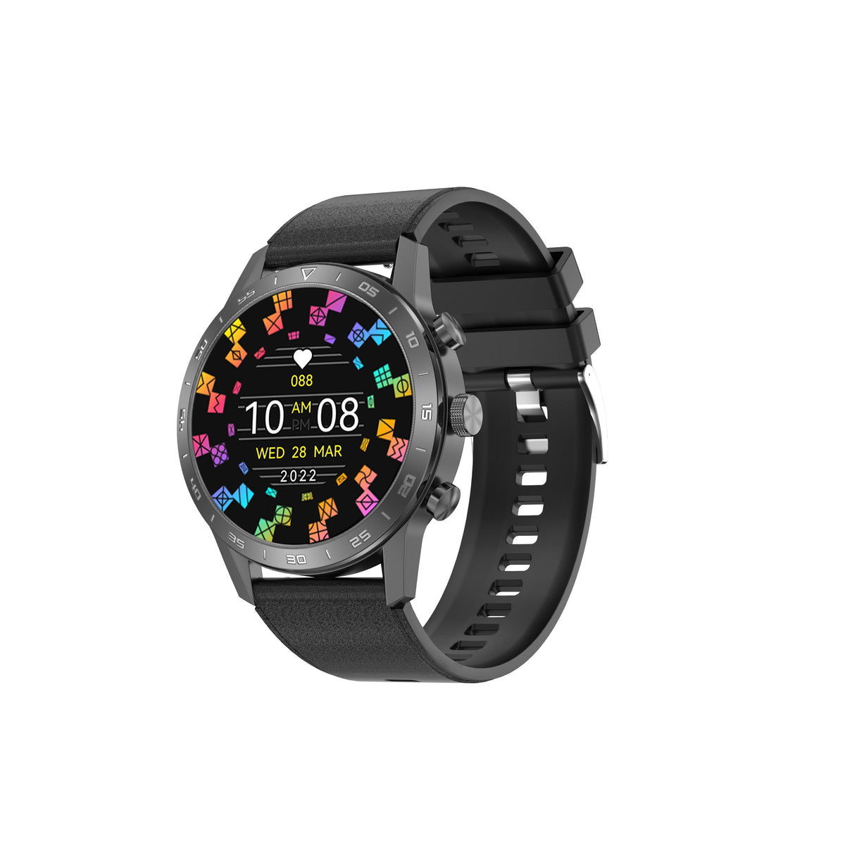Men's Smartwatch with Heart Rate & Blood Oxygen Tracking