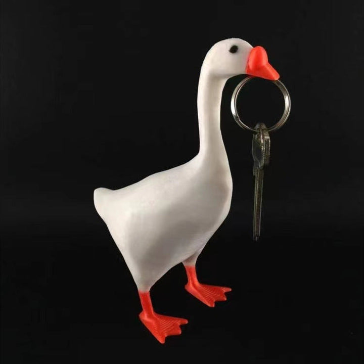 Magnetic Goose Key Holder for Playful Organization