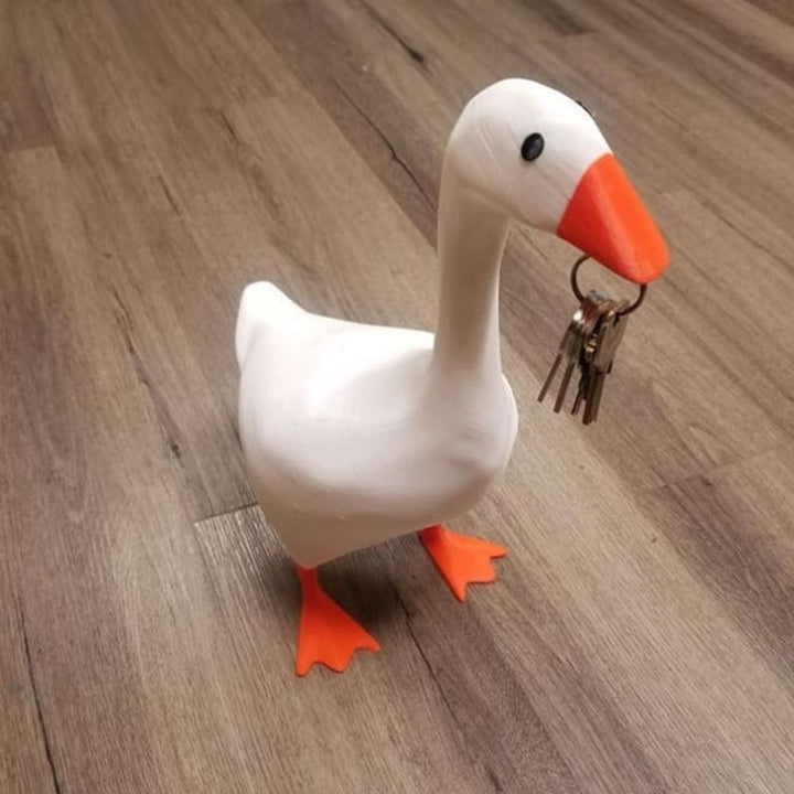 Magnetic Goose Key Holder for Playful Organization