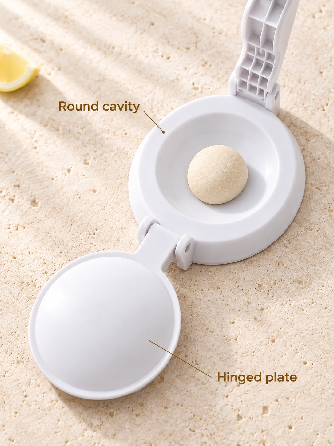 Dumpling Skin Press Mold for Homemade Jiaozi Wrappers