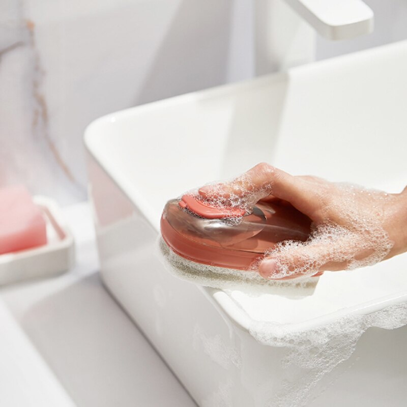 Soap Dispensing Cleaning Brush for Laundry & Dishes