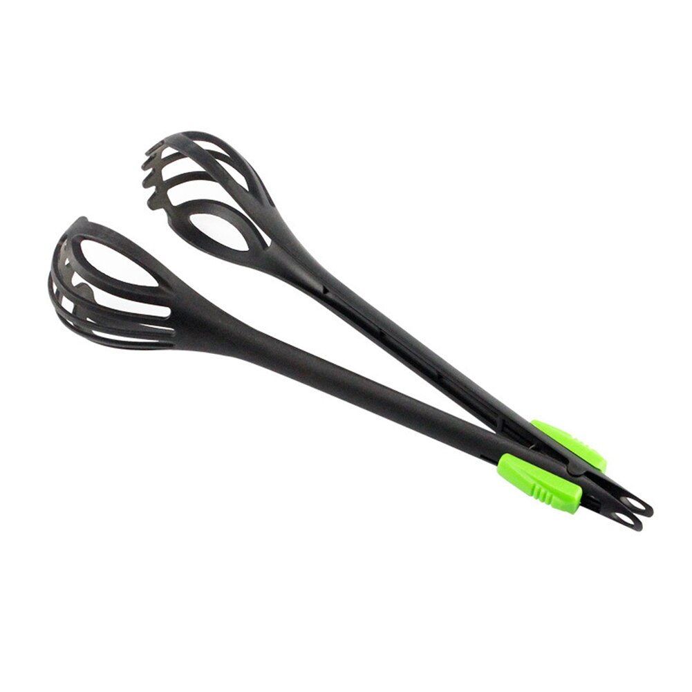 2-in-1 Egg Beater and Food Tongs for Home Baking Prep