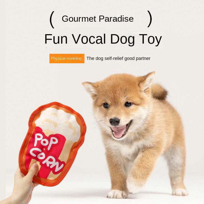 Interactive Dog Toy for Engaging Squeaky Indoor Play