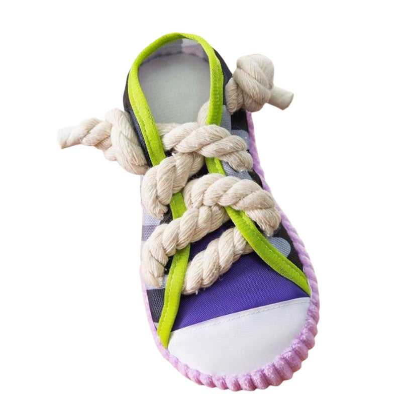 Dog Chew Toy Slipper for Boredom-Busting Indoor Play