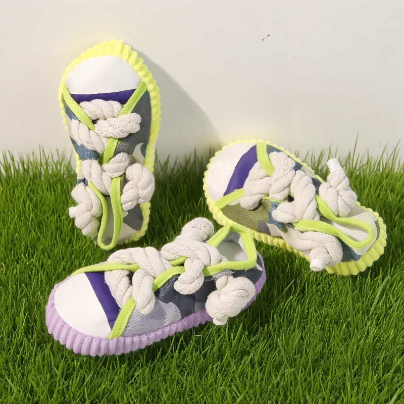 Dog Chew Toy Slipper for Boredom-Busting Indoor Play
