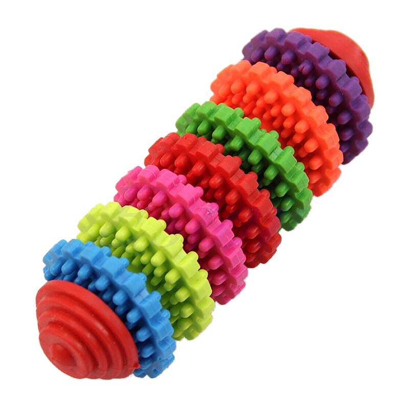 Rubber Dog Chew Toy for Gum Massage & Boredom Relief