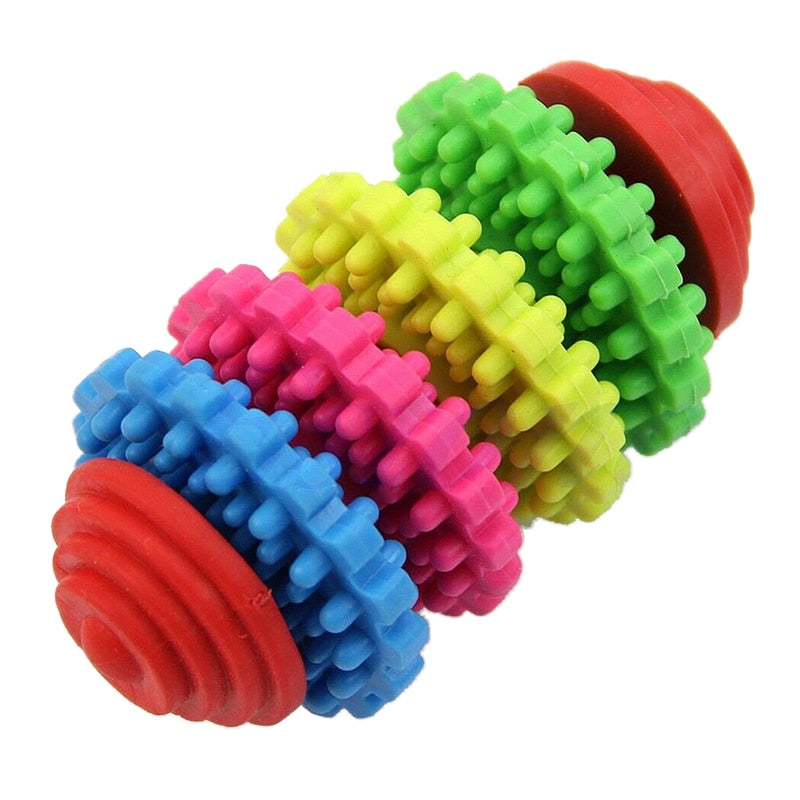 Rubber Dog Chew Toy for Gum Massage & Boredom Relief