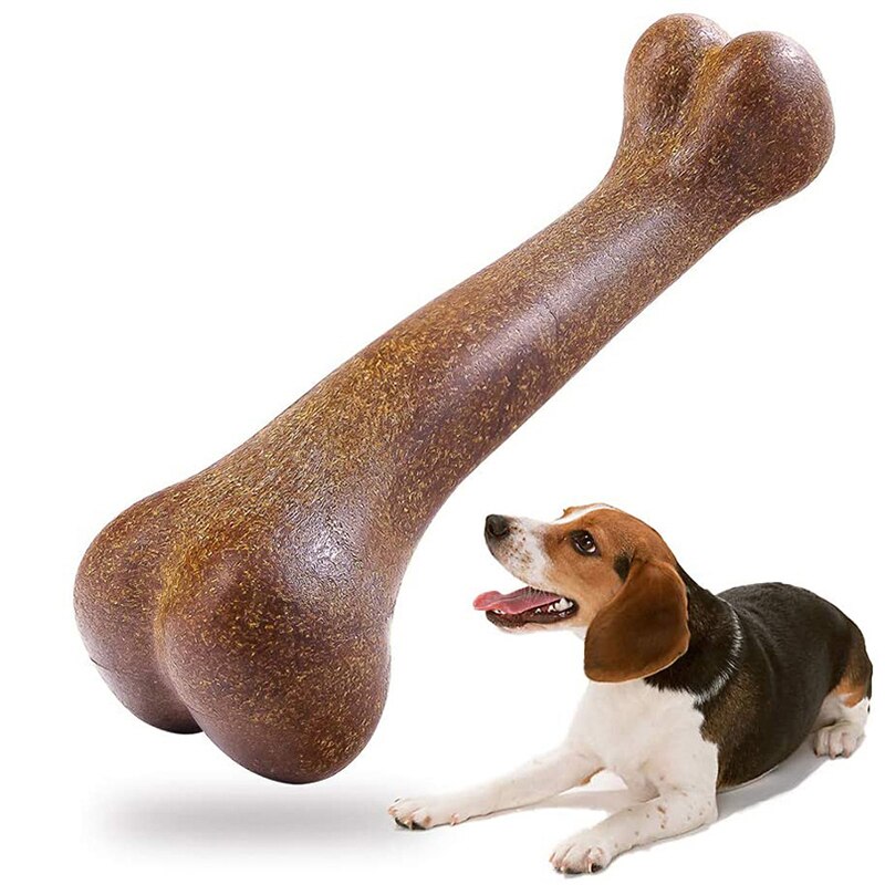 Durable Bamboo-Fiber Dog Chew Toy for Healthy Dental Care