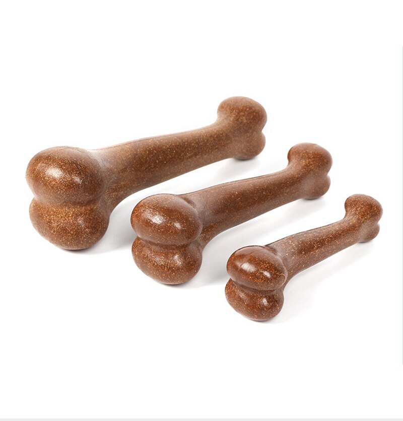 Durable Bamboo-Fiber Dog Chew Toy for Healthy Dental Care