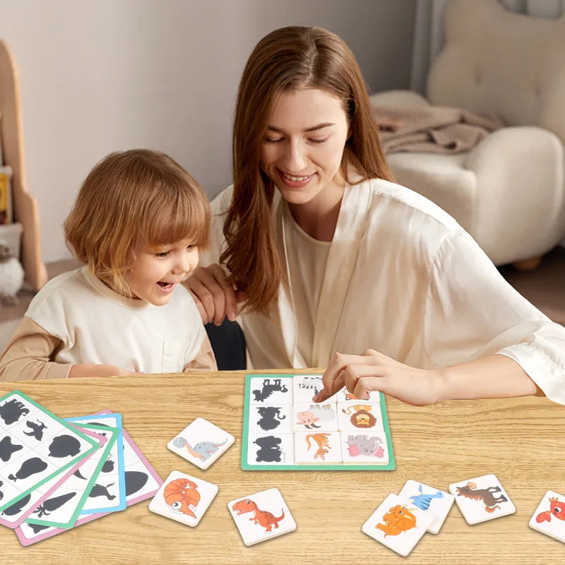 Montessori Shadow Matching Game for Preschool Learning