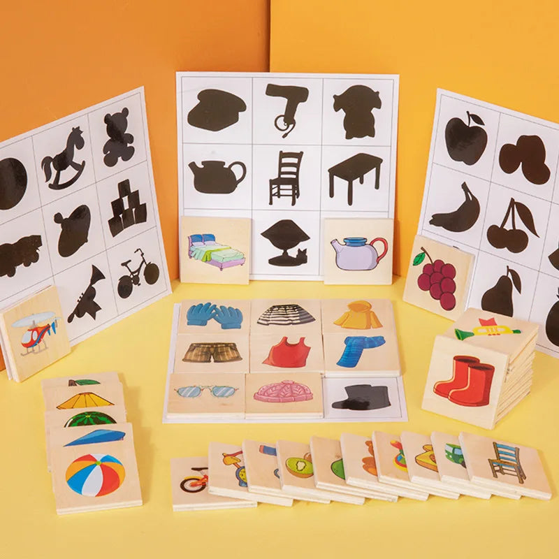 Montessori Shadow Matching Game for Preschool Learning