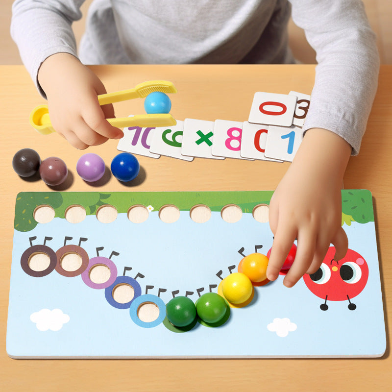 Wooden Counting Toy for Hands-On Early Math Learning