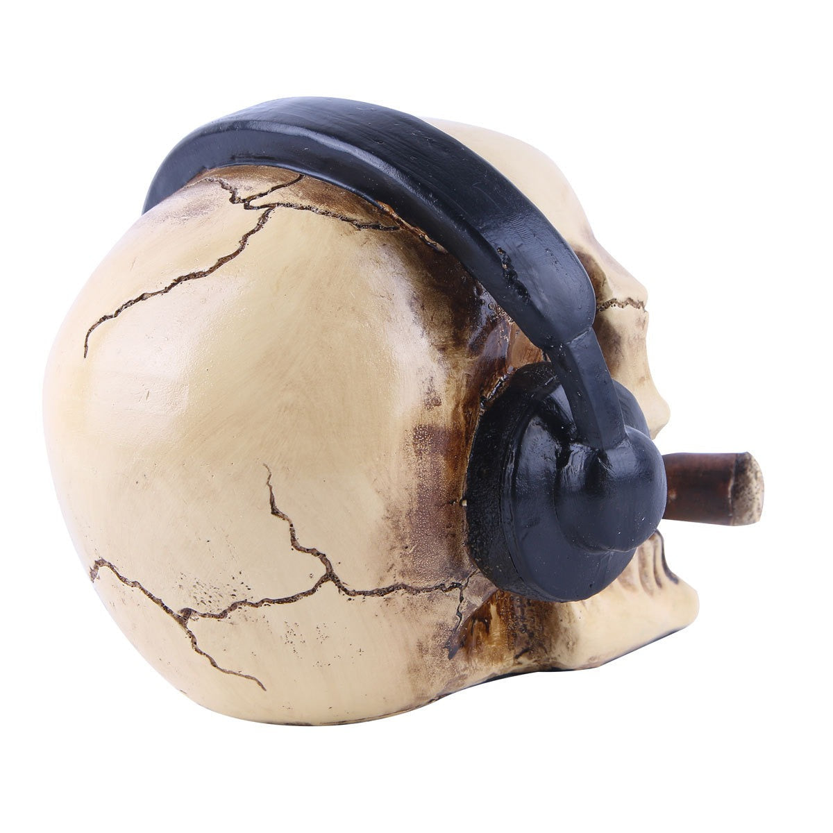 Skull Headphone Decor for Edgy Room Personality Accent
