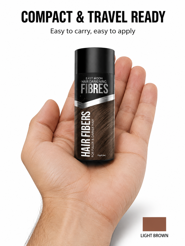 Hair Thickening Fiber Powder — Instant Coverage