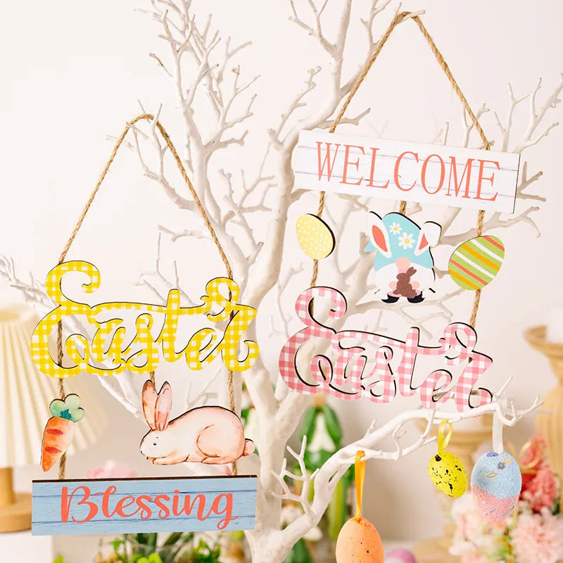 Easter Hanging Decorations Set for Cheerful Displays