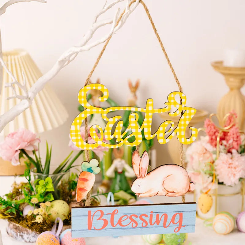 Easter Hanging Decorations Set for Cheerful Displays