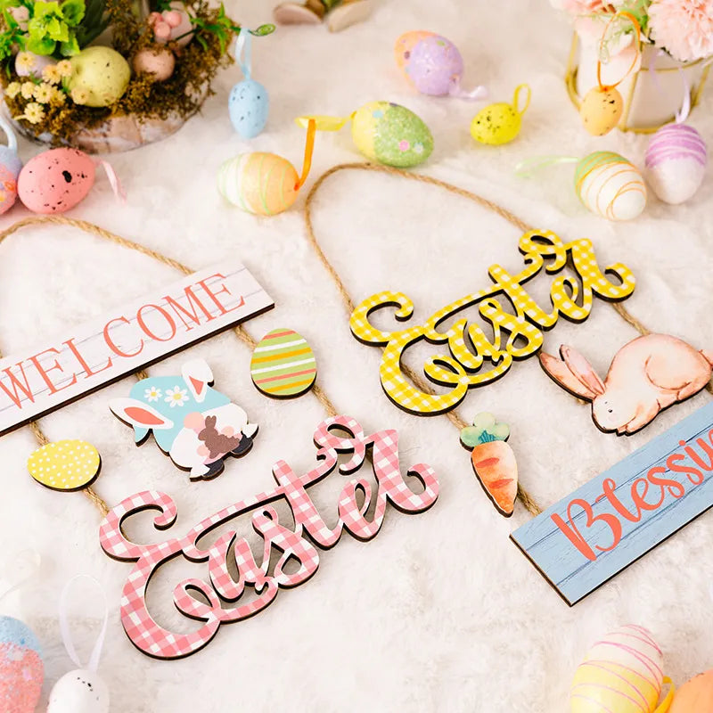 Easter Hanging Decorations Set for Cheerful Displays