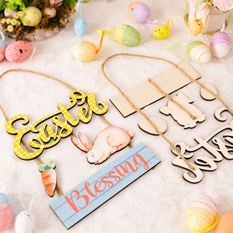 Easter Hanging Decorations Set for Cheerful Displays