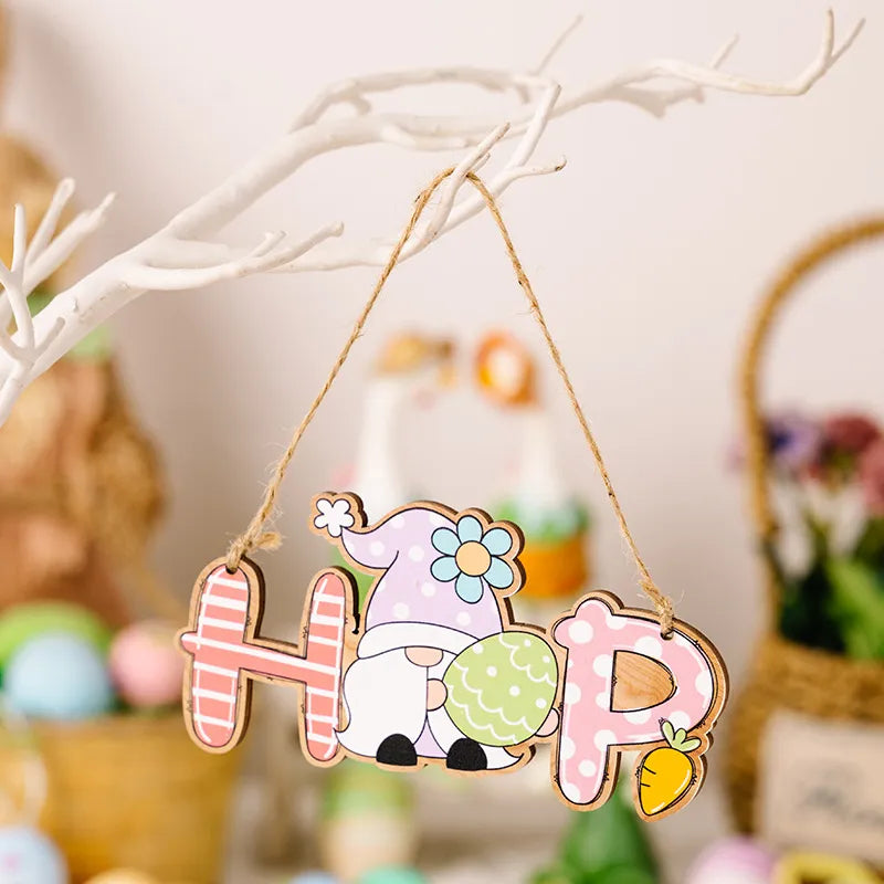 Easter Hanging Pendants — Colorful LOVE And HOP Decor