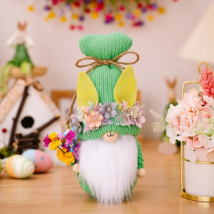 Easter Rabbit Gnome Decoration for Cheerful Spring